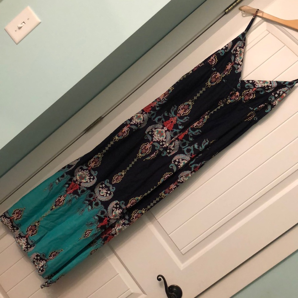 Xhilaration maxi dress, sz L